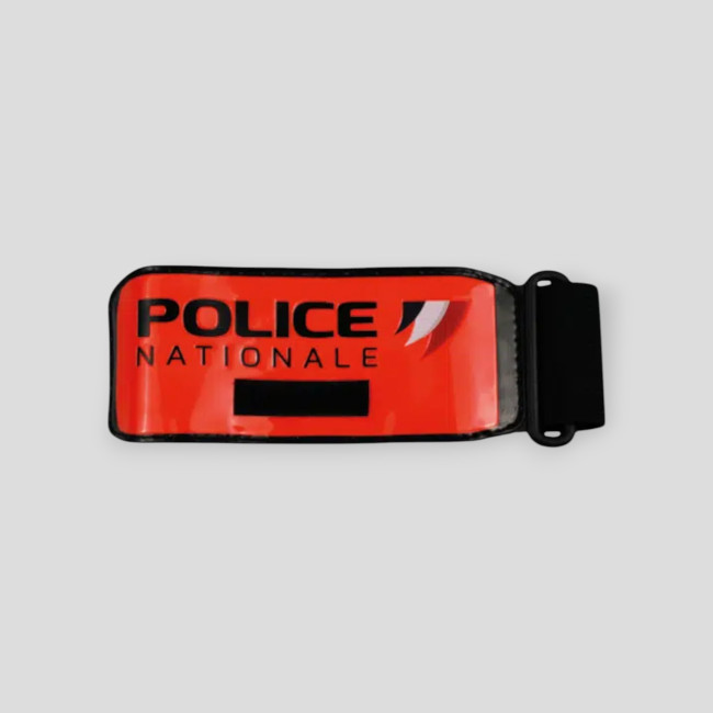 Bracciale Polizia Nazionale retro-riflettente con spazio RIO - GK