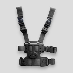 Placa de coxa 2 correias 8K18 - Preto - Vega Holster