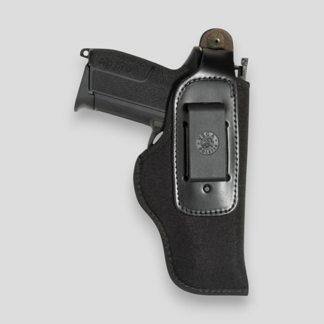 Ambidextere discrete inside holster in cordura IA265 - Zwart - Vega Holster