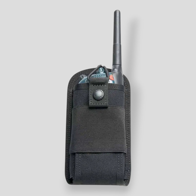 Porta radio con sistema Molle Red Label - Negro - GK