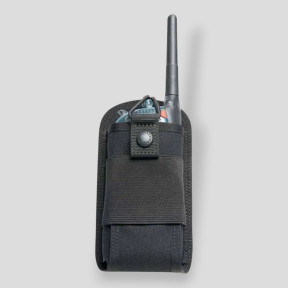 Funkgeräteholster mit Molle-System Red Label - Schwarz - GK