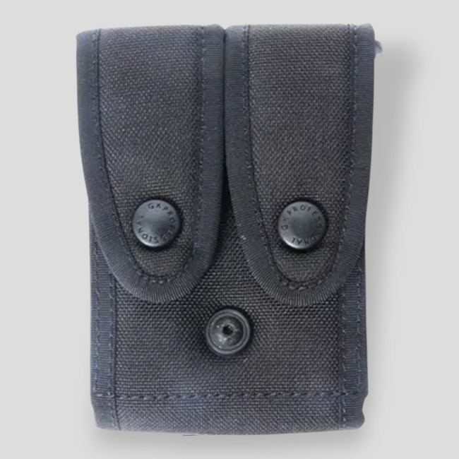 Portacargador doble con solapa para pistolas Red Label - Negro - GK