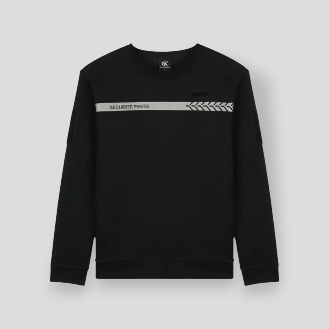 Private Sicherheit Sweatshirt Safetek - Schwarz - GK
