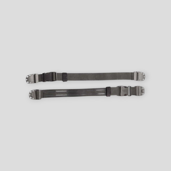 Conjunto de correias com fivela rápida para placa de anca 97005KT - Preto - GK