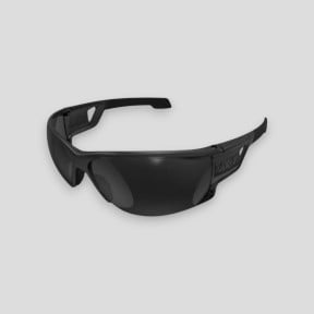 Óculos de proteção balística Type-N (lente fumê) - Preto - Mechanix