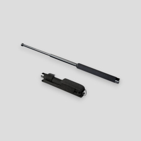 Bastão de defesa telescópico 16" - Preto - A10 Equipment