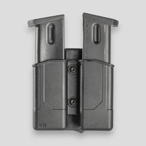 Porta-carregador duplo rápido 8DMH03 para pistola automática - Preto - Vega Holster