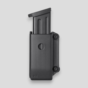 Single quick magazine carrier 8MH01 for automatic pistol - Black - Vega Holster