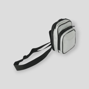 Bolsa discreta para porte de arma à paisana Bronx Cinza Claro - Dimatex