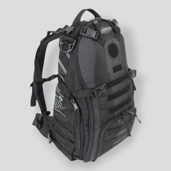 Sac à dos BRACO XL fullblack noir - Dimatex