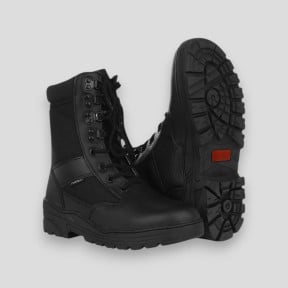 Schoenen 1 Zip Sniper Boots Zwart - Fostex Garments