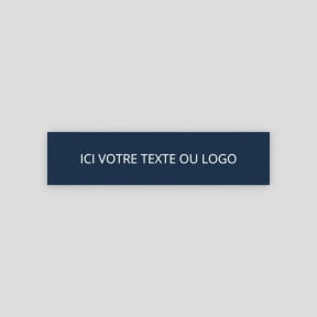 Neutralna klapa tylna do personalizacji na kamizelkę Thor - Granatowy - VVS