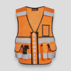 Thor HV particuliere beveiliging vest - oranje - VVS