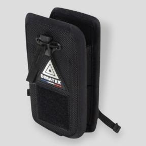 Funda porta-radio Holster Molle Full black - Dimatex