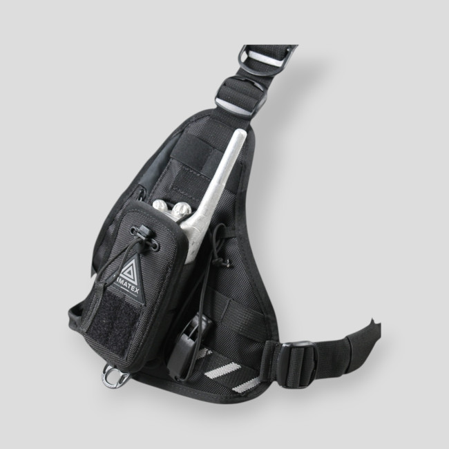 HOLSTER 2 Full black radio carrier - Dimatex