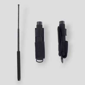 Manganello telescopico con impugnatura in schiuma + custodia 66 CM - Patrol Equipment