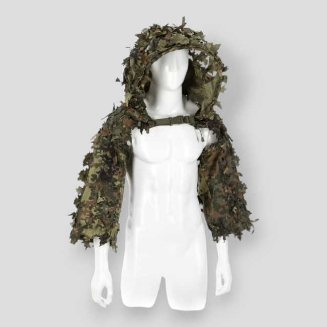 Sniper ghillie Bolero in blad Flecktarn - Invader Gear