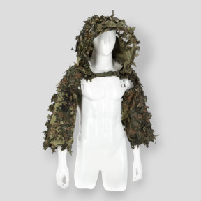 Sniper ghillie Bolero in blad Flecktarn - Invader Gear