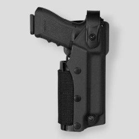 Holster Zoom VKZ804 für Glock 17/18/19/22/23 mit Licht/Laser - Schwarz - Vega Holster