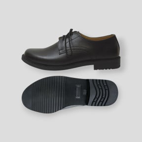 Czarne skórzane buty miejskie - Patrol Equipement
