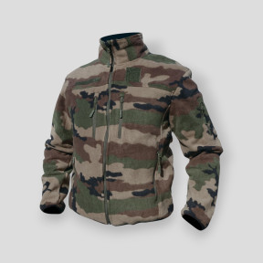 Fleece jack camo ce FITTE - Patrol Equipement