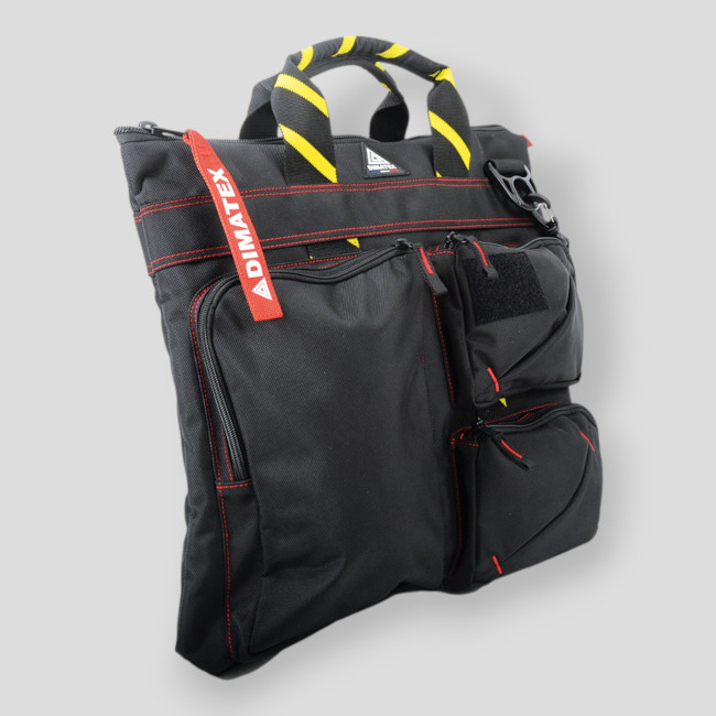 Sac pour casque FURTIF nouvelle génération Noir/Jaune - Dimatex