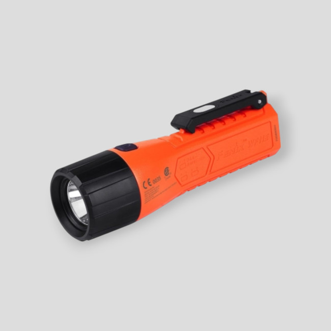Lampe Torche Eveready Economy LED - 9 Lumens, Couleur Orange, Sur Piles Zinc-carbone - Modèle EVEL15HS