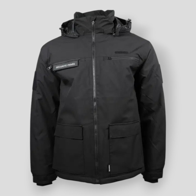 Private Sicherheit Jacke Safetek - Schwarz - GK