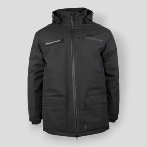 Private Sicherheit Parka Safetek - Schwarz - GK