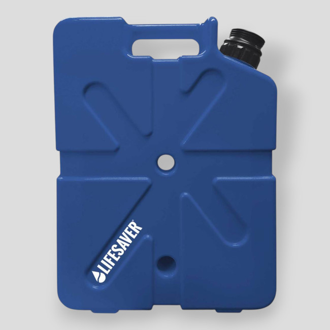 Wasseraufbereitungs-Kanister 18L 20000L gefiltert Blau - LifeSaver
