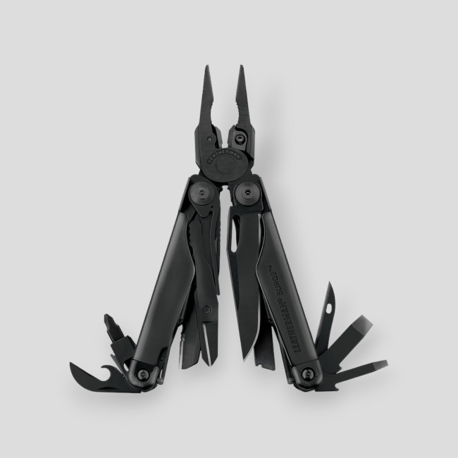 Pinza multifunzione 21 utensili Surge nera - Leatherman