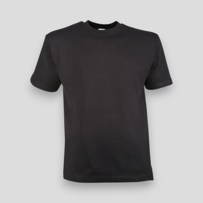 Neutrales T-Shirt 180g - Schwarz - CityGuard