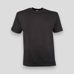 Neutraal T-shirt 180g - Zwart - CityGuard