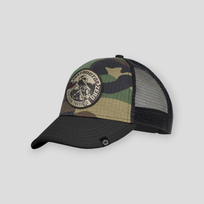 Kappe Era Trucker Instructor Zero - Woodland - Pentagon
