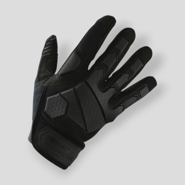 Rękawice taktyczne Alpha - Czarne - Kombat Tactical