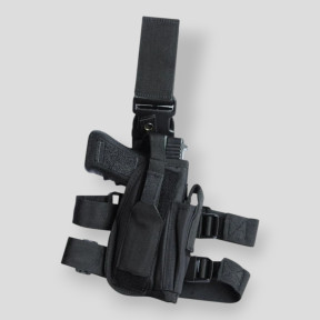 Taktisches Beinholster - Schwarz - Kombat Tactical