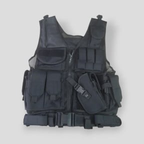 Giubbotto tattico Cross Draw - Nero - Kombat Tactical