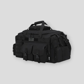 Saxon 65L Travel Bag - Black - Kombat Tactical