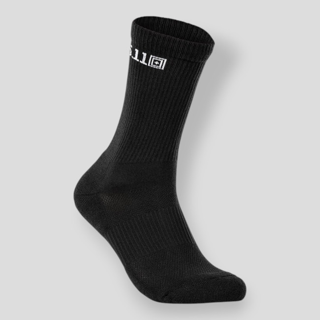 Pack of 4 pairs of Duty Ready Crew socks black - 5.11 Tactical Pack of 4 pairs of Duty Ready Crew socks black - 5.11 Tactical
