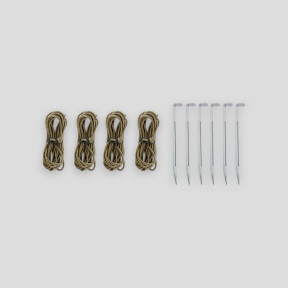 Kit de fixation pour bâches terrain (10 pièces) Expédition - Vert Olive - A10 Equipment