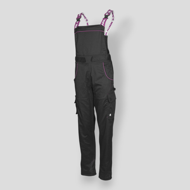 Mono de trabajo para mujer EDITH - Negro - Nine Worths by North Ways