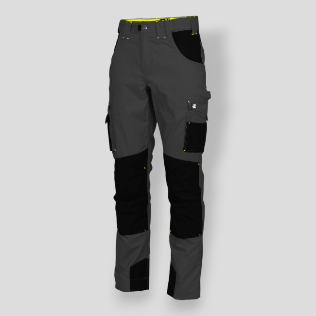 Pantalon de travail ADAM - Gris/Noir - Nine Worths by North Ways Pantalon de travail ADAM - Gris/Noir - Nine Worths by North Ways