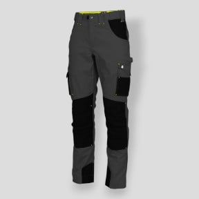 Pantalon de travail ADAM - Gris/Noir - Nine Worths by North Ways