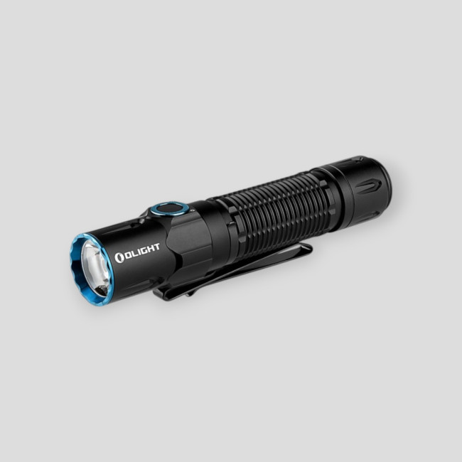 Tactische stroboscopische lamp met dubbele schakelaar 2300 Lumen Warrior 3S Zwart - Olight