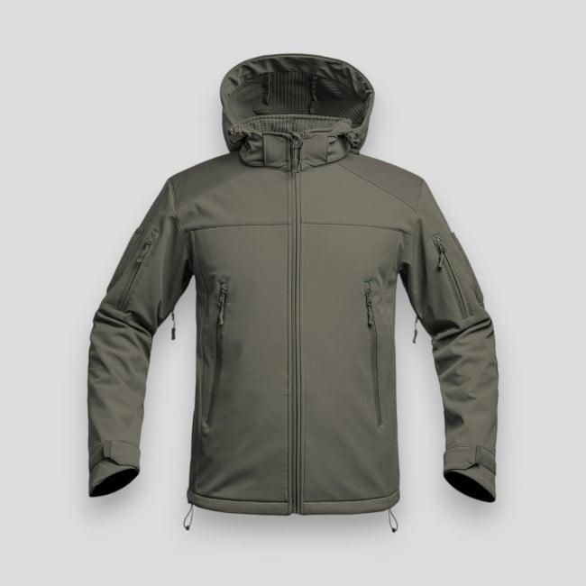 Veste softshell Fighter V2 - Vert Olive - A10 Equipment Veste softshell Fighter V2 - Vert Olive - A10 Equipment
