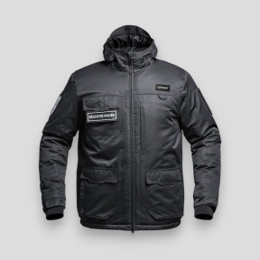 Giacca Hardshell con Patch Sicurezza Privata WF 150 Sécu-One - Nero - A10 Equipment