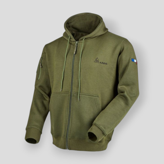 Sudadera con capucha French Army Caqui - Ares
