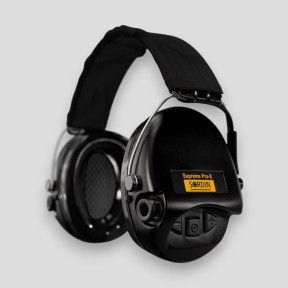 Gehörschutz mit Kopfbügel aus schwarzem Leder Suprême Pro-X (SNR: 25dB) - Schwarz - MSA Sordin