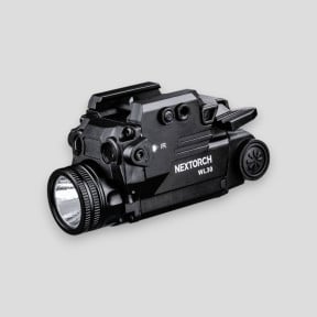 Lampa z wskaźnikiem laserowym do broni WL22 (400 lumenów) - Zielony + IR - Nextorch