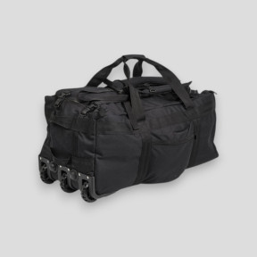 Sac commando à roulettes 118L noir - Miltec